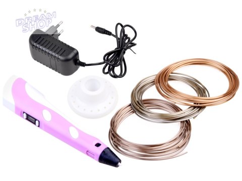 Pióro 3D magiczny długopis 3D + wkłady ZA3932 Pióro 3D magiczny długopis 3D + wkłady ZA3932