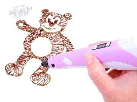 Pióro 3D magiczny długopis 3D + wkłady ZA3932 Pióro 3D magiczny długopis 3D + wkłady ZA3932