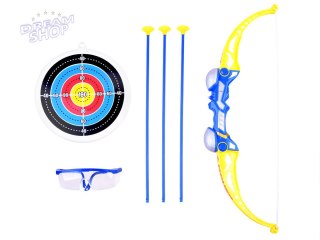 Zestaw łucznika ŁUK tarcza strzały światło SP0689