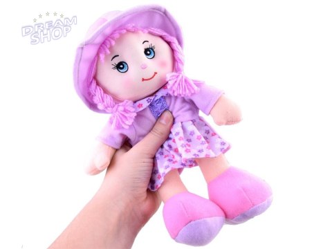 Lalka Zuzia w kapeluszu szmaciana lala 28cm ZA2654