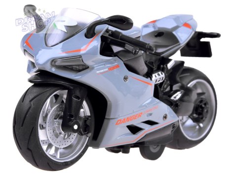 Diecast model Motocykl z naciągiem zabawka ZA3933 B Diecast model Motocykl z naciągiem zabawka ZA3933 B