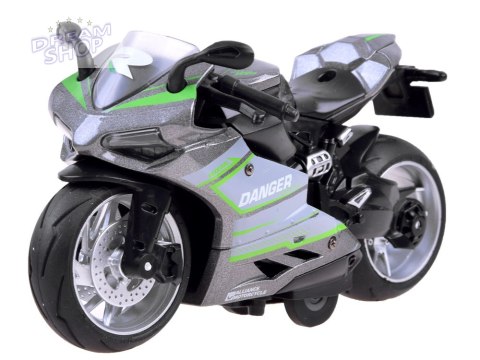 Diecast model Motocykl z naciągiem zabawka ZA3933 Diecast model Motocykl z naciągiem zabawka ZA3933