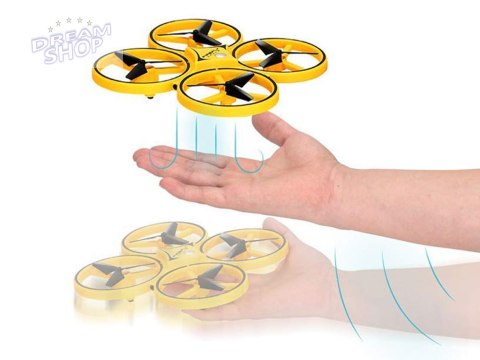 Dron Sterowany ręką gestem + pilot Quadrocopter RC0573 Dron Sterowany ręką gestem + pilot Quadrocopter RC0573
