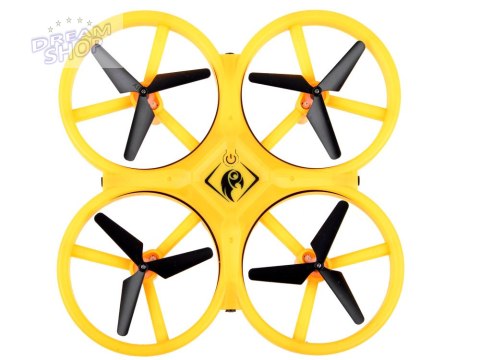 Dron Sterowany ręką gestem + pilot Quadrocopter RC0573 Dron Sterowany ręką gestem + pilot Quadrocopter RC0573