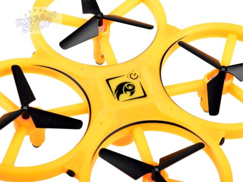 Dron Sterowany ręką gestem + pilot Quadrocopter RC0573 Dron Sterowany ręką gestem + pilot Quadrocopter RC0573