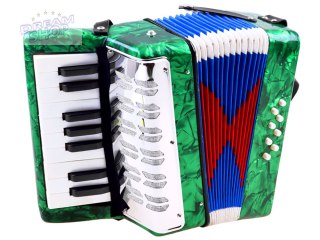 Duży muzyczny AKORDEON dla dzieci Harmonia IN0148