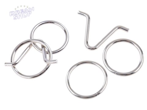 Metalowe puzzle łamigłówka zagadka logiczna GR0438