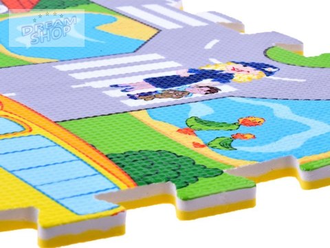 Piankowa mata ULICA uliczki puzzle EVA ZA2510 Piankowa mata ULICA uliczki puzzle EVA ZA2510