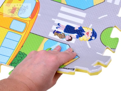 Piankowa mata ULICA uliczki puzzle EVA ZA2510 Piankowa mata ULICA uliczki puzzle EVA ZA2510