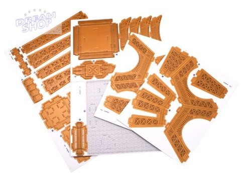 Przestrzenne Puzzle 3D Wieża Eiffla ZA1577 Przestrzenne Puzzle 3D Wieża Eiffla ZA1577