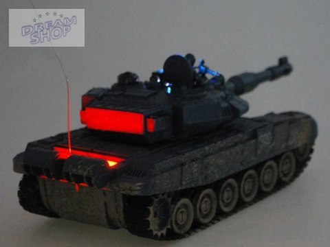 Sterowany CZOŁG T90 strzela jeździ świeci RC0373