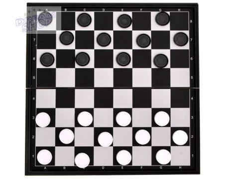 Szachy Warcaby magnetyczne turystyczne 2w1 GR0141