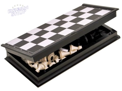 Szachy Warcaby magnetyczne turystyczne 2w1 GR0141