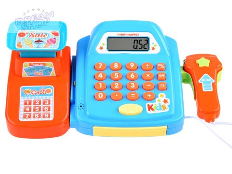 Zabawka Kasa fiskalna + waga zabawa w sklep ZA3851 Zabawka Kasa fiskalna + waga zabawa w sklep ZA3851