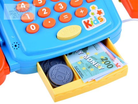 Zabawka Kasa fiskalna + waga zabawa w sklep ZA3851 Zabawka Kasa fiskalna + waga zabawa w sklep ZA3851