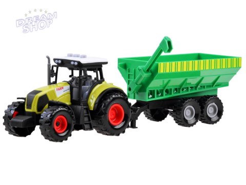 Zestaw 3 x Traktor + przyczepa dla farmera ZA3908 Zestaw 3 x Traktor + przyczepa dla farmera ZA3908