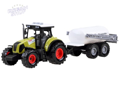 Zestaw 3 x Traktor + przyczepa dla farmera ZA3908 Zestaw 3 x Traktor + przyczepa dla farmera ZA3908