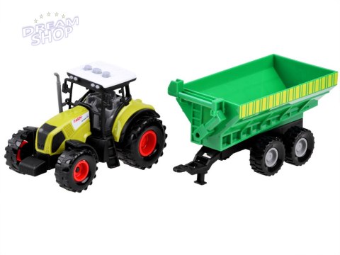 Zestaw 3 x Traktor + przyczepa dla farmera ZA3908 Zestaw 3 x Traktor + przyczepa dla farmera ZA3908