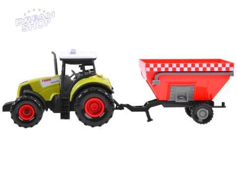 Zestaw 3 x Traktor + przyczepa dla farmera ZA3908 Zestaw 3 x Traktor + przyczepa dla farmera ZA3908