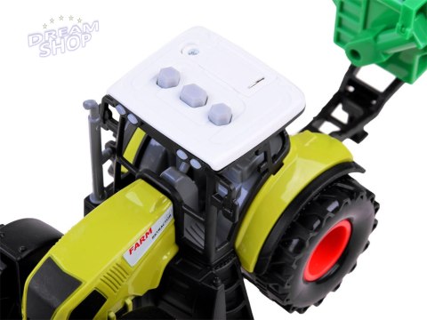 Zestaw 3 x Traktor + przyczepa dla farmera ZA3908 Zestaw 3 x Traktor + przyczepa dla farmera ZA3908