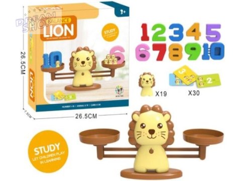 Gra Nauka Liczenia - Równoważnia Waga Szalkowa Lew - Lion Balance Gra Nauka Liczenia - Równoważnia Waga Szalkowa Lew - Lion Balance