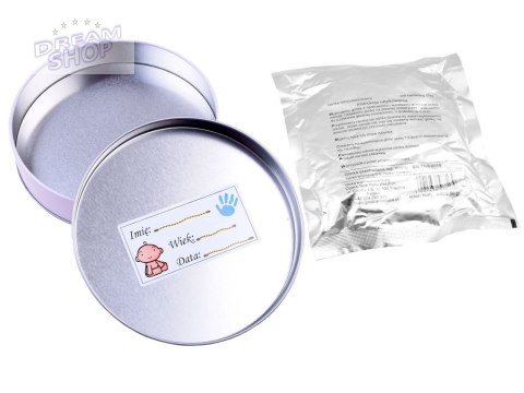 Odcisk Bobasa rączki pamiątka + glinka ZA4025 RO