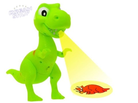 Dinozaur T-rex Rzutnik projektor + pisaki TA0048 Dinozaur T-rex Rzutnik projektor + pisaki TA0048