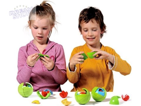 Gra logiczna KULA 3D PUZZLE łamigłówka Piłka - kolorowa zagadka GR0067 Gra logiczna KULA 3D PUZZLE łamigłówka Piłka - kolorowa zagadka GR0067