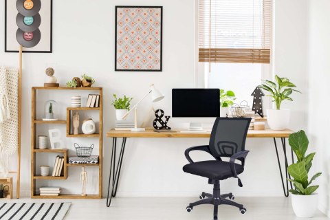 Krzesło biurowe FB-Bianco CZARNY