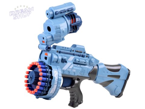 Duży Pistolet wyrzutnia BLASTER piankowe naboje 40 szt ZA3796
