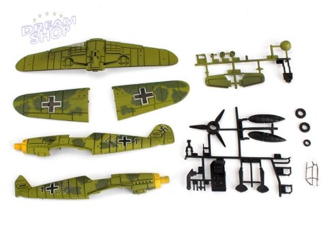 Plastikowy Samolot BF-109 do składania 1:48 ZA2589