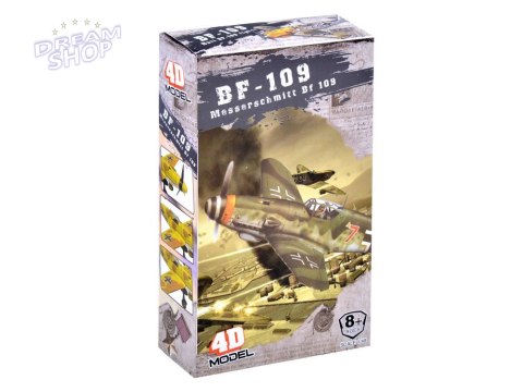 Plastikowy Samolot BF-109 do składania 1:48 ZA2589