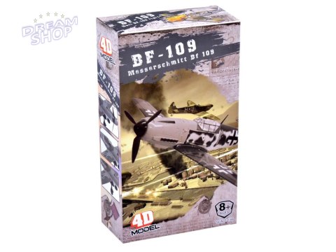 Plastikowy Samolot BF-109 do składania 1:48 ZA2589