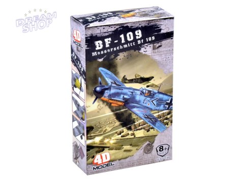 Plastikowy Samolot BF-109 do składania 1:48 ZA2589