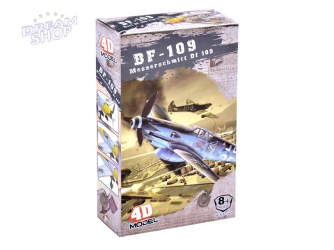 Plastikowy Samolot BF-109 do składania 1:48 ZA2589
