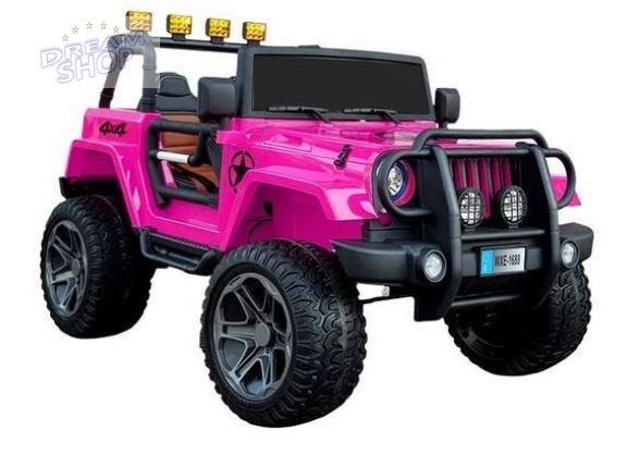 Pojazd Monster Jeep 4x4 Różowy Pojazd Monster Jeep 4x4 Różowy