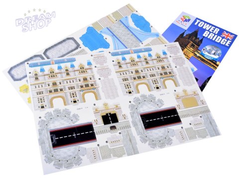 Puzzle 3D 41 el. most Tower Bridge ZA3801 Puzzle 3D 41 el. most Tower Bridge ZA3801