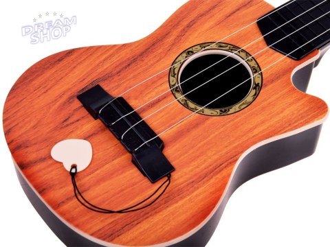Gitara 4-strunowa dla dzieci + piórko IN0120 Gitara 4-strunowa dla dzieci + piórko IN0120