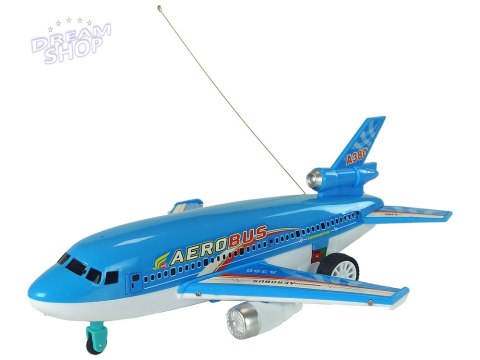 Samolot Zdalnie Sterowany Niebieski Pilot 40 Mhz Światła Samolot Zdalnie Sterowany Niebieski Pilot 40 Mhz Światła