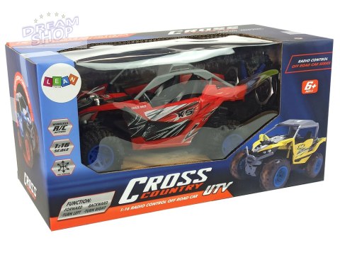 Terenowe Auto Cross Country Zdalnie Sterowane Pilot 27 MHz Czerwone Terenowe Auto Cross Country Zdalnie Sterowane Pilot 27 MHz Czerwone