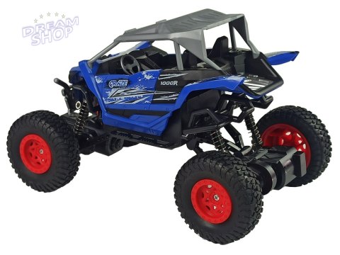 Terenowe Auto Off- Road Zdalnie Sterowane 2,4 GHz 1:16 Niebieskie Terenowe Auto Off- Road Zdalnie Sterowane 2,4 GHz 1:16 Niebieskie