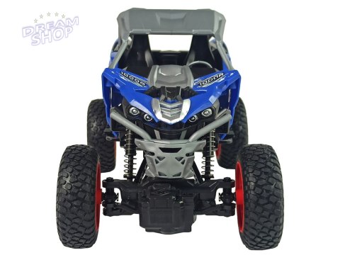 Terenowe Auto Off- Road Zdalnie Sterowane 2,4 GHz 1:16 Niebieskie Terenowe Auto Off- Road Zdalnie Sterowane 2,4 GHz 1:16 Niebieskie
