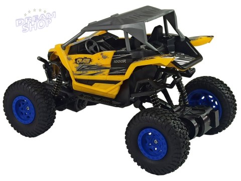 Terenowe Auto Off- Road Zdalnie Sterowane 2,4 GHz 1:16 Żółte Terenowe Auto Off- Road Zdalnie Sterowane 2,4 GHz 1:16 Żółte