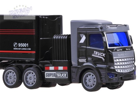 Tir z naczepą na pilota 27 MHz ciężarówka RC0566 Tir z naczepą na pilota 27 MHz ciężarówka RC0566
