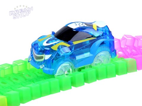 Tor fluo świeci auto na pilota 656cm dźwięk ZA3309 Tor fluo świeci auto na pilota 656cm dźwięk ZA3309