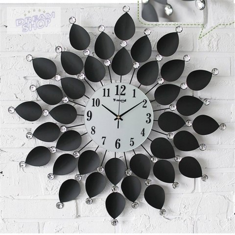 DUŻY NOWOCZESNY METALOWY ELEGANCKI ZEGAR 1204 DUŻY NOWOCZESNY METALOWY ELEGANCKI ZEGAR 1204