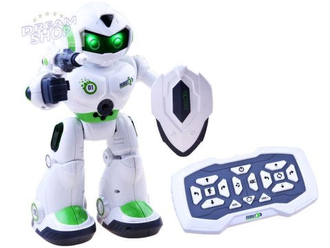 Zdalnie sterowany ROBOT tańczy Nauka angielskiego światło + dźwięk RC0447 Zdalnie sterowany ROBOT tańczy Nauka angielskiego światło + dźwięk RC0447