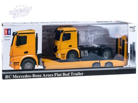 Auto CIĘŻARÓWKA Mercedes + NACZEPA pilot RC0297