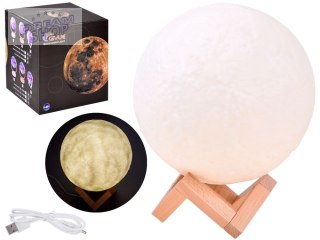 Lampka nocna Księżyc Moon Light 3D 18cm ZA3826