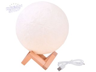 Lampka nocna Księżyc Moon Light 3D 18cm ZA3826